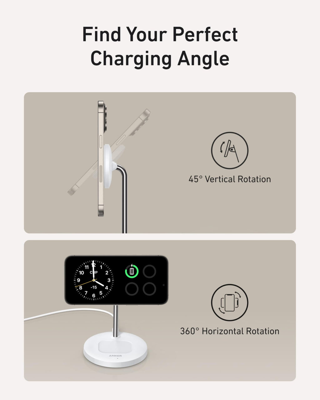 Anker MagGo Wireless Charger (2 - in - 1 Stand) BOA - Paranoid Ranch