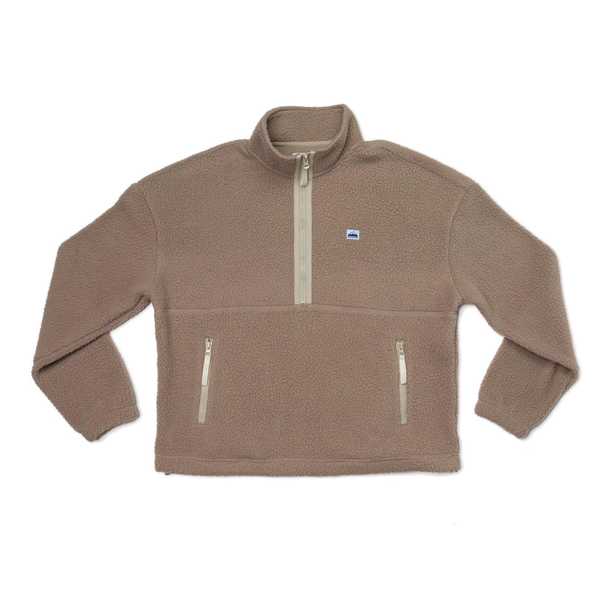 Apres Pullover - Women's 1/4 Zip (Mocha) - Paranoid Ranch