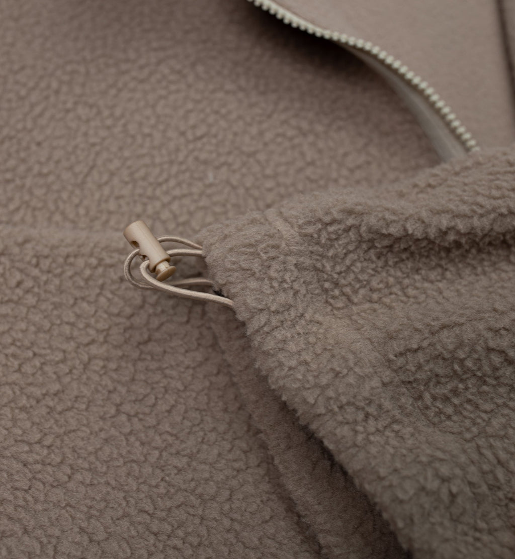 Apres Pullover - Women's 1/4 Zip (Mocha) - Paranoid Ranch