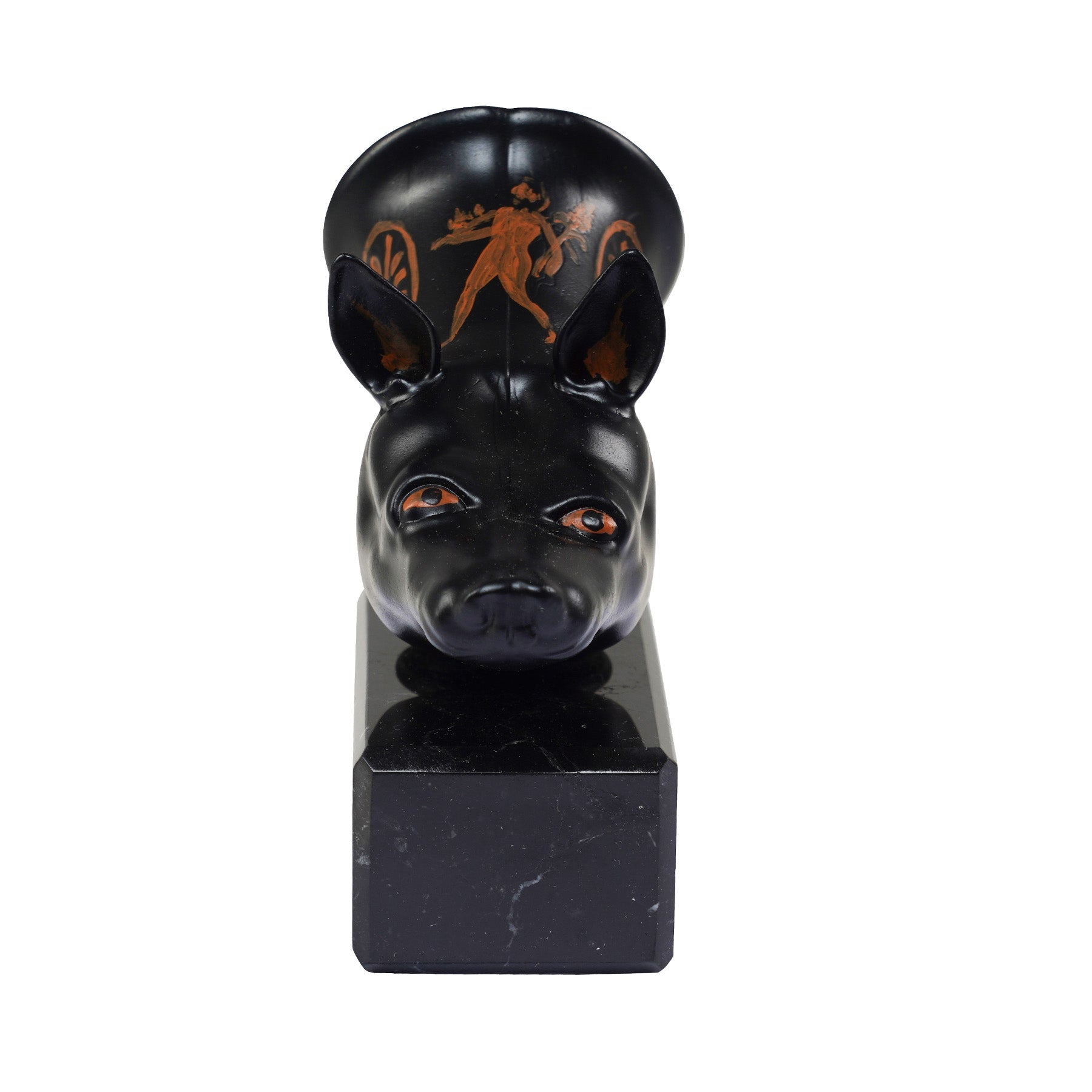 Apulian Dog Head Drinking Cup Reproduction - Paranoid Ranch