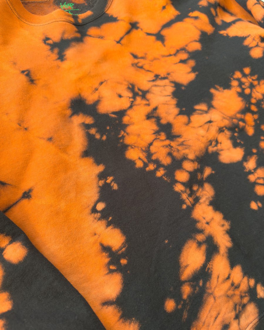 Arashi Dyed Sweatshirt Dark Shadows - Paranoid Ranch