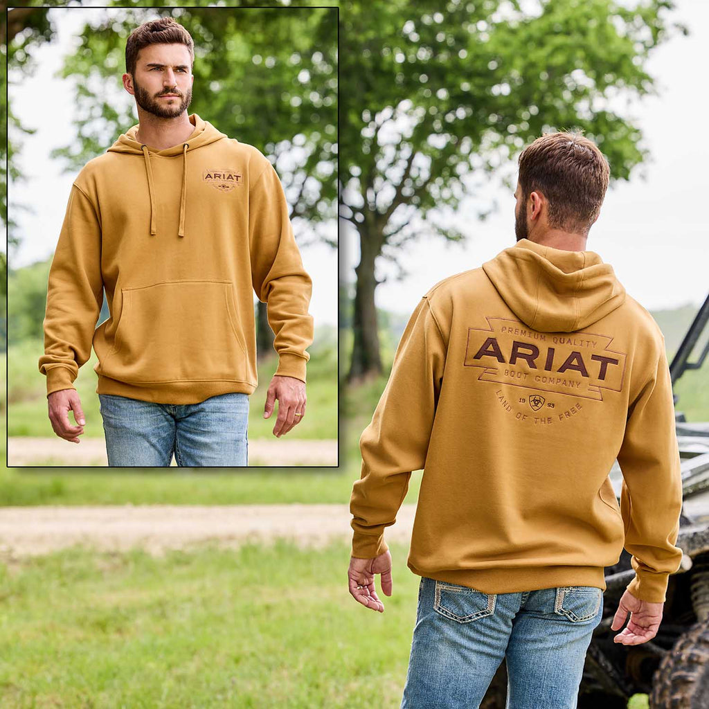 Ariat Mens Hoodie - Paranoid Ranch