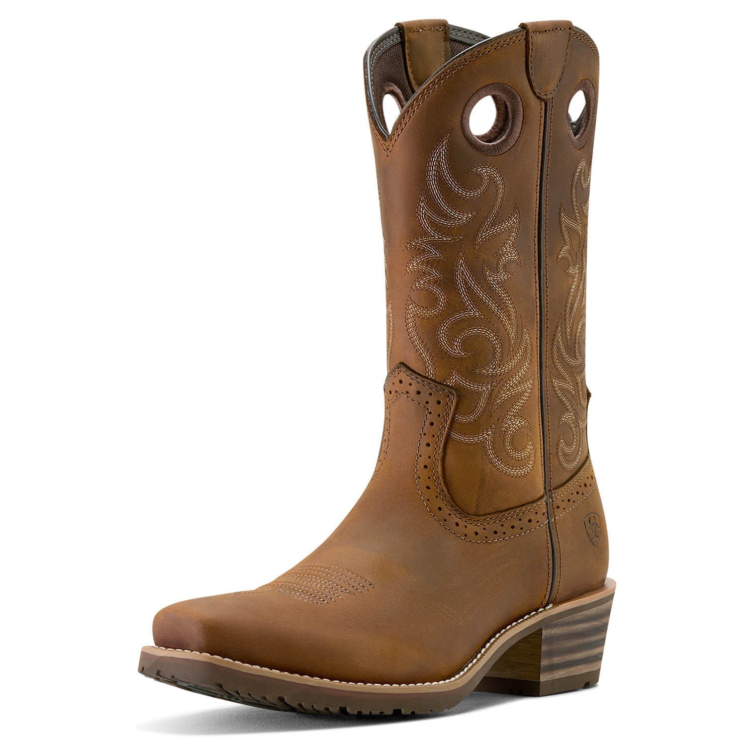 Ariat Men's Hybrid Roughstock Square Toe Cowboy Boots - Paranoid Ranch
