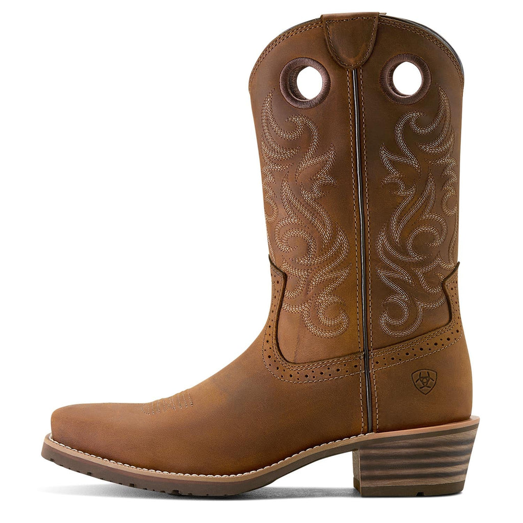 Ariat Men's Hybrid Roughstock Square Toe Cowboy Boots - Paranoid Ranch