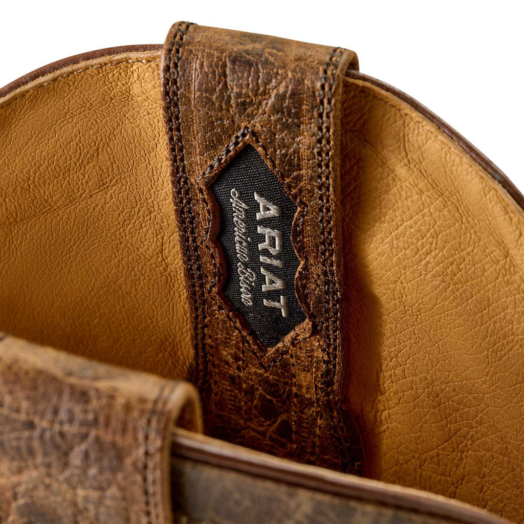 Ariat Men's Rock Ridge Wide Square Toe Western Boots - Paranoid Ranch
