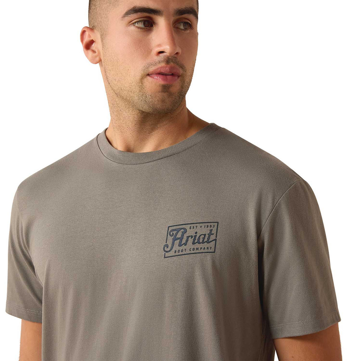 Ariat Mens Short Sleeve Shirt, Patriot Western Graphic Tee - Paranoid Ranch