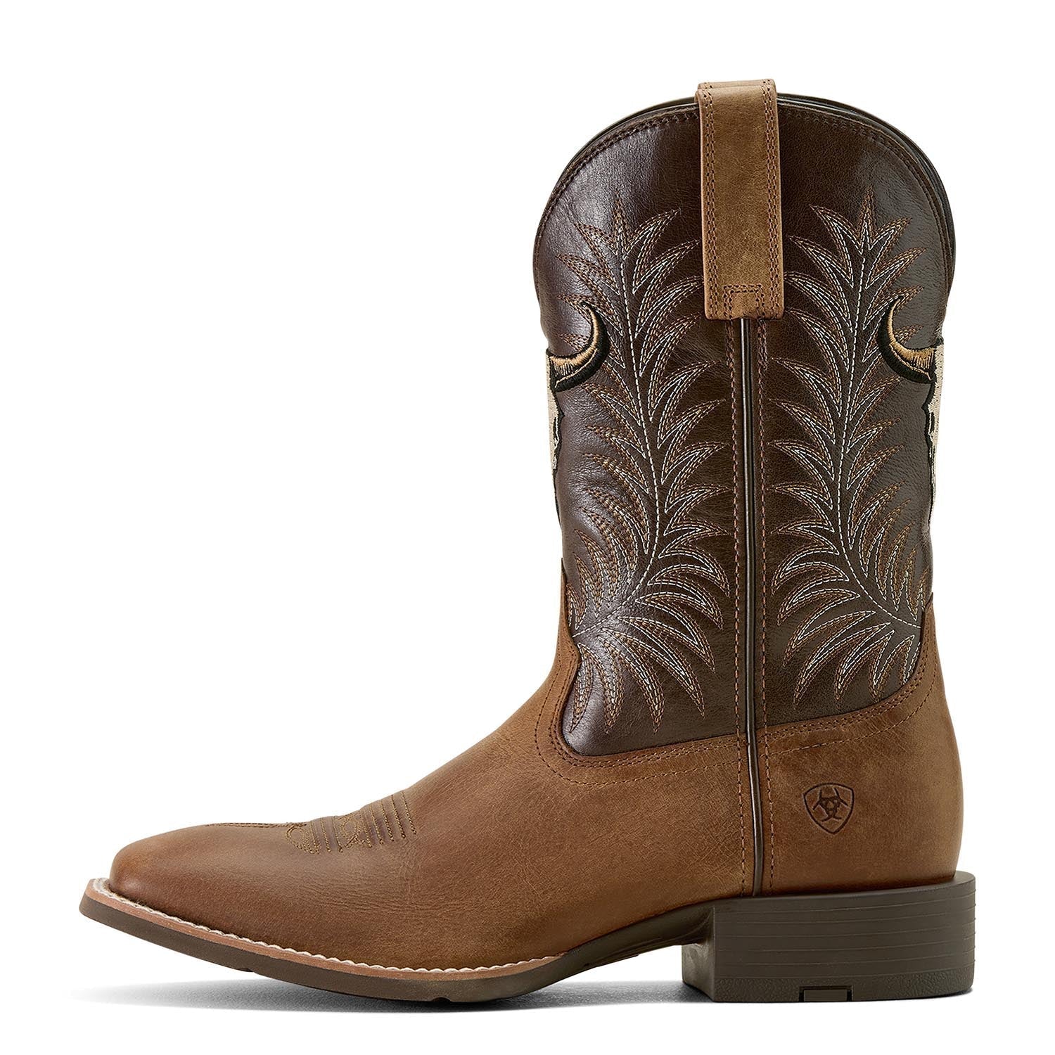 Ariat Men's Sport Steer Skull Boots - Paranoid Ranch