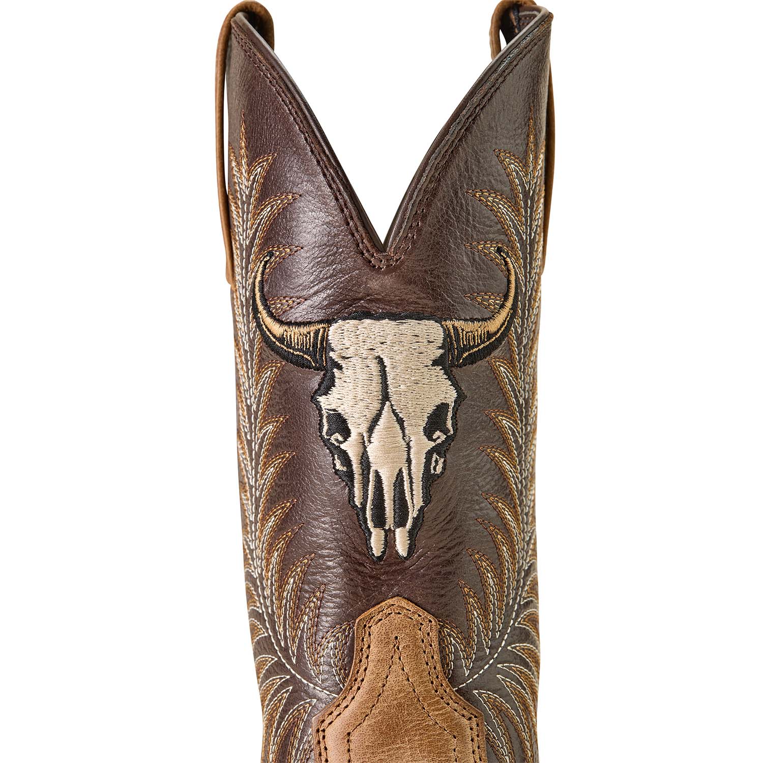 Ariat Men's Sport Steer Skull Boots - Paranoid Ranch