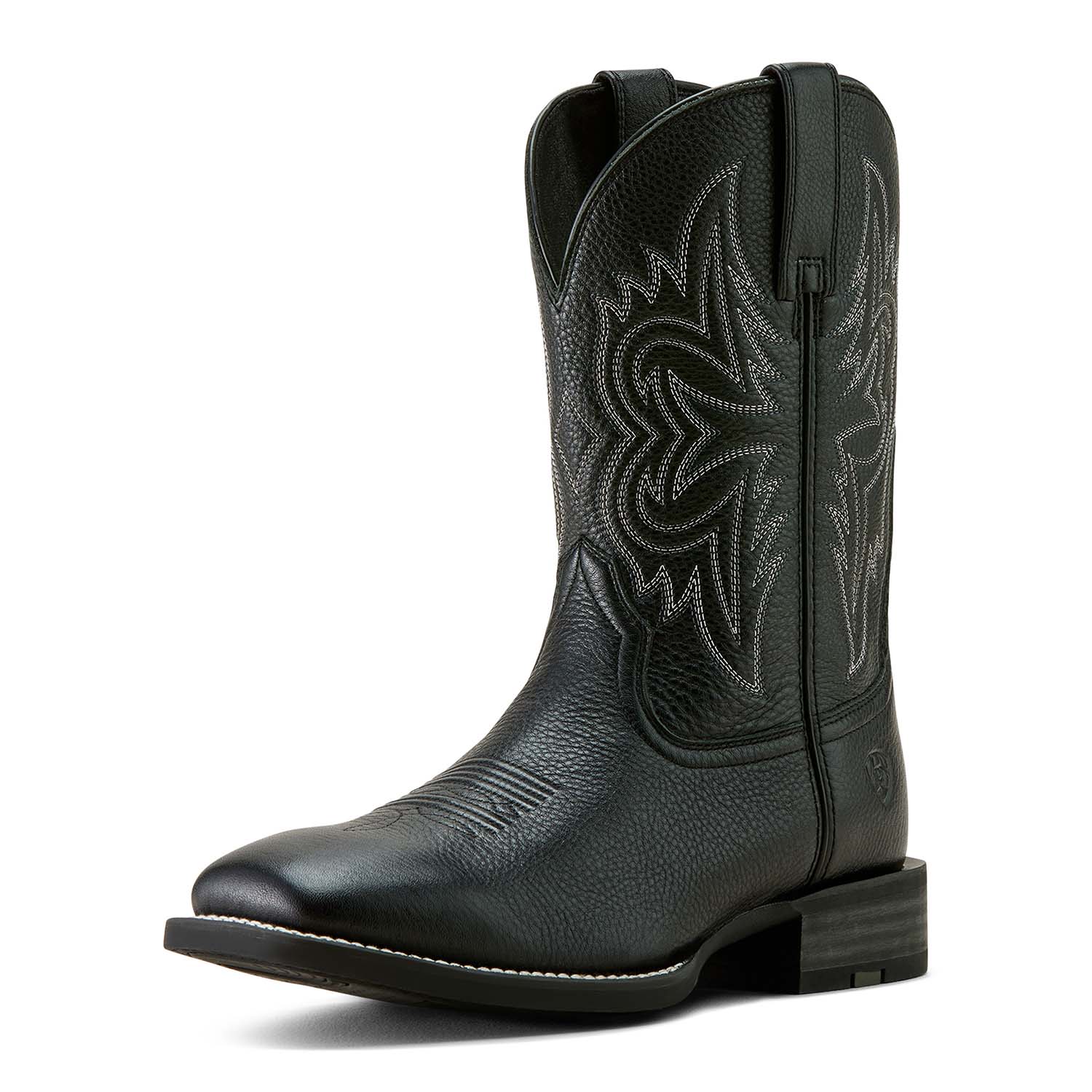 Ariat Mens Western Big Rig Wide Square Toe Cowboy Boot – Comfortable Durable Leather Work Boot - Paranoid Ranch