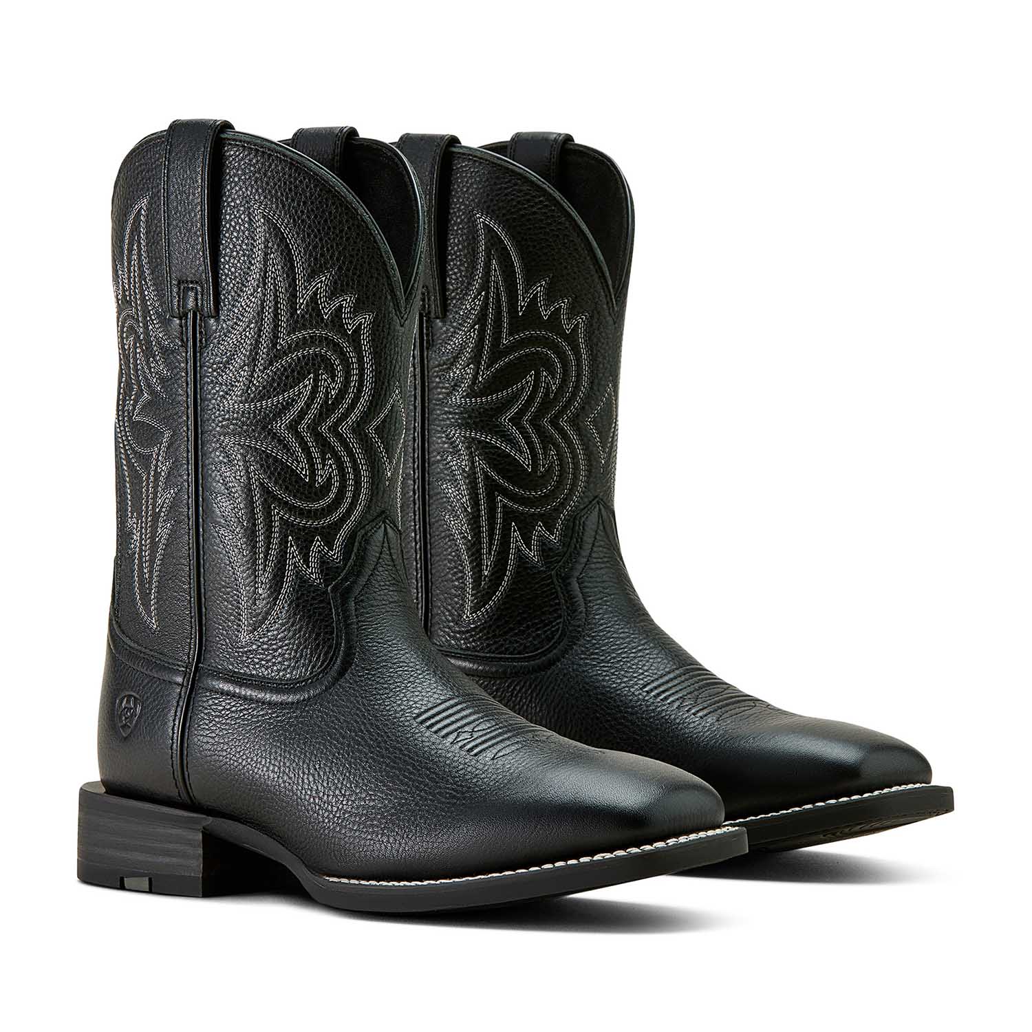 Ariat Mens Western Big Rig Wide Square Toe Cowboy Boot – Comfortable Durable Leather Work Boot - Paranoid Ranch