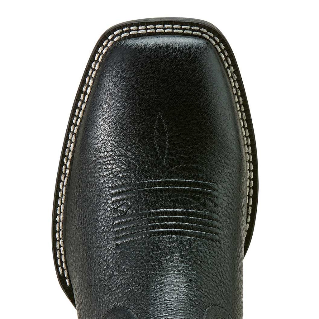 Ariat Mens Western Big Rig Wide Square Toe Cowboy Boot – Comfortable Durable Leather Work Boot - Paranoid Ranch