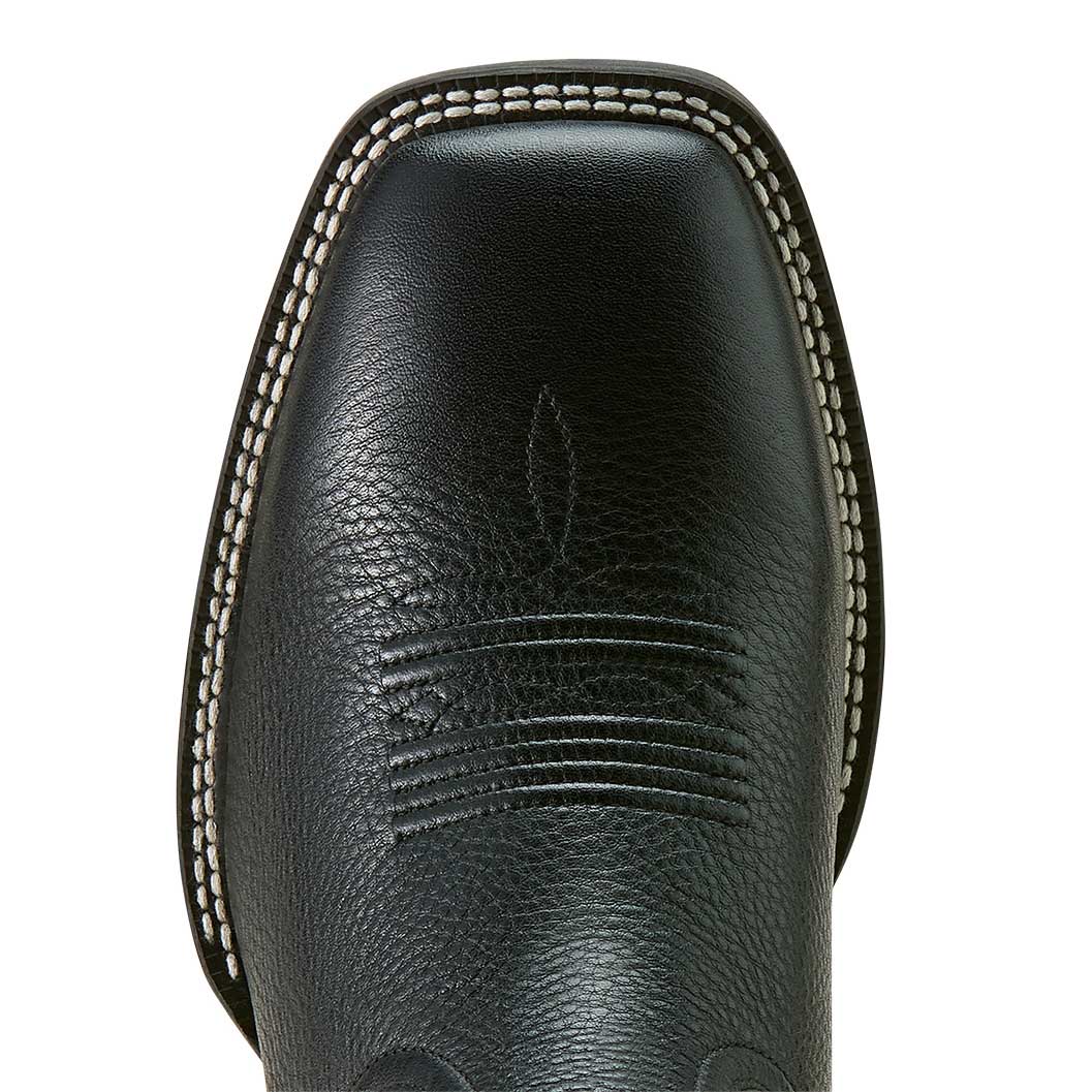 Ariat Mens Western Big Rig Wide Square Toe Cowboy Boot – Comfortable Durable Leather Work Boot - Paranoid Ranch
