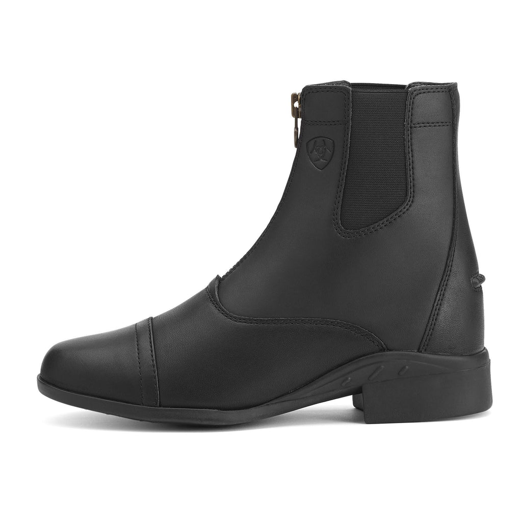 Ariat Scout Zip Paddock Boot, Adult, Black - Paranoid Ranch