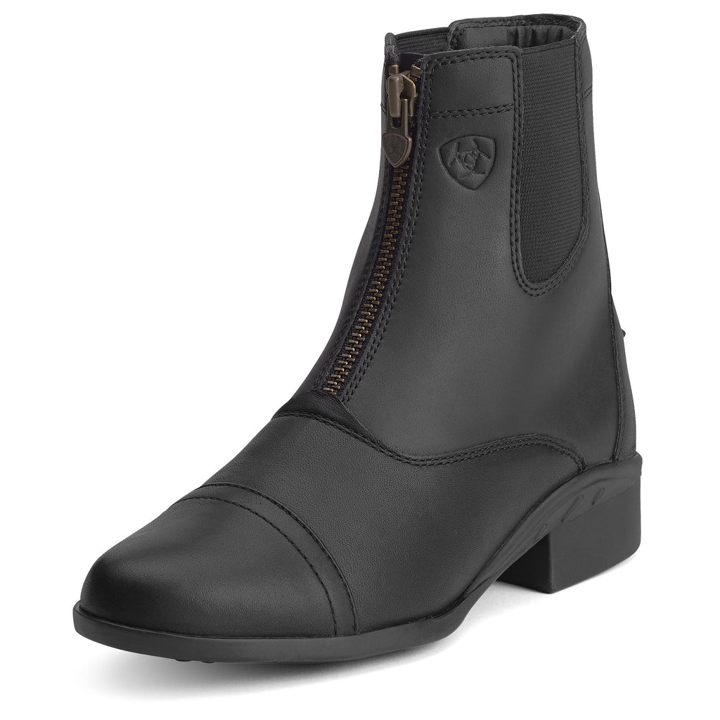 Ariat Scout Zip Paddock Boot, Adult, Black - Paranoid Ranch