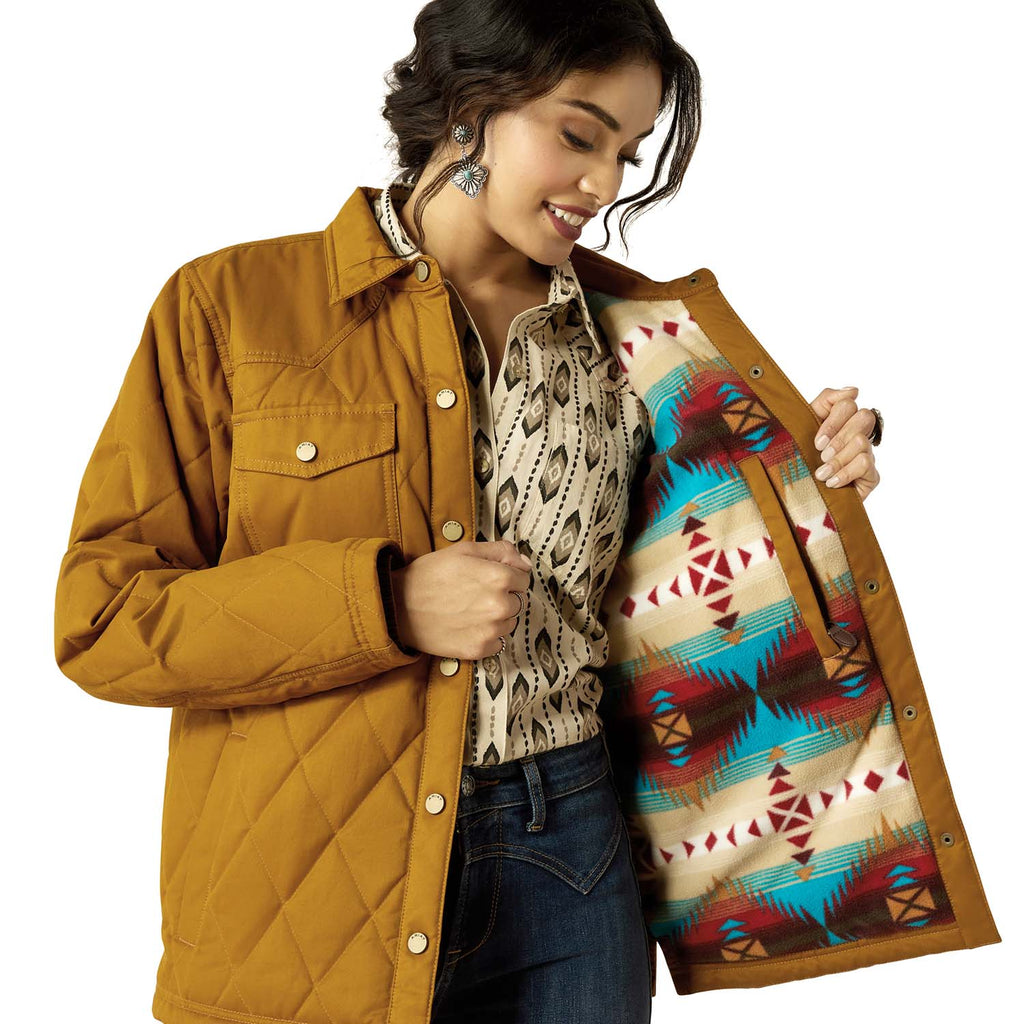 Ariat Women's Grizzly Quilted Barn Jacket - Paranoid Ranch