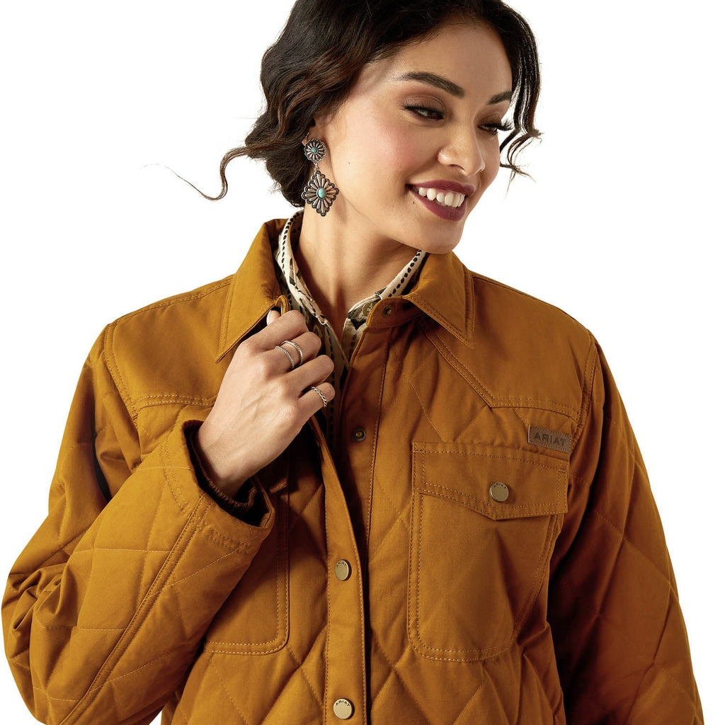 Ariat Women's Grizzly Quilted Barn Jacket - Paranoid Ranch
