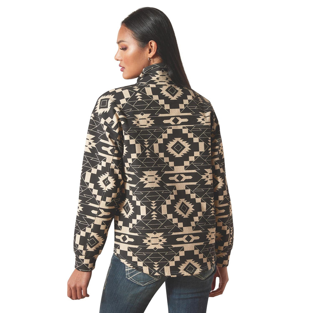 Ariat Womens Hometown Button Front Sweatshirt - Paranoid Ranch