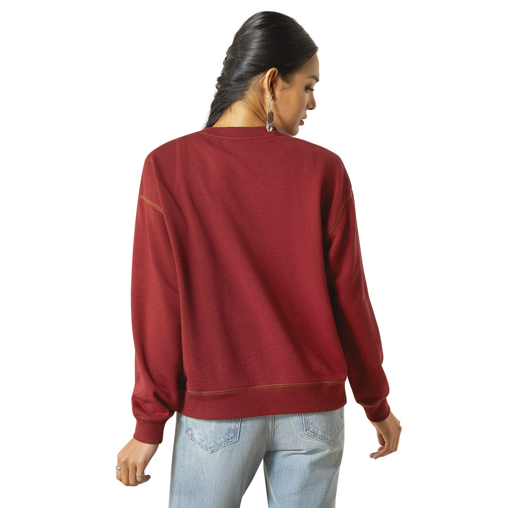 Ariat Womens Lasso Sweatshirt - Paranoid Ranch