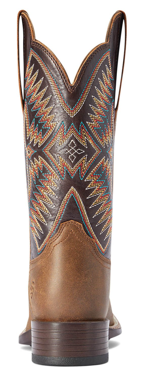 Ariat Women's Odessa StretchFit Western Boot, Fateful Brown - Paranoid Ranch