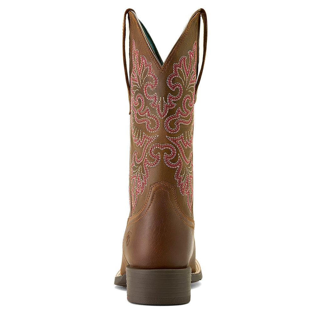 Ariat Women's Round Up Wide Square Toe StretchFit Boots - Paranoid Ranch