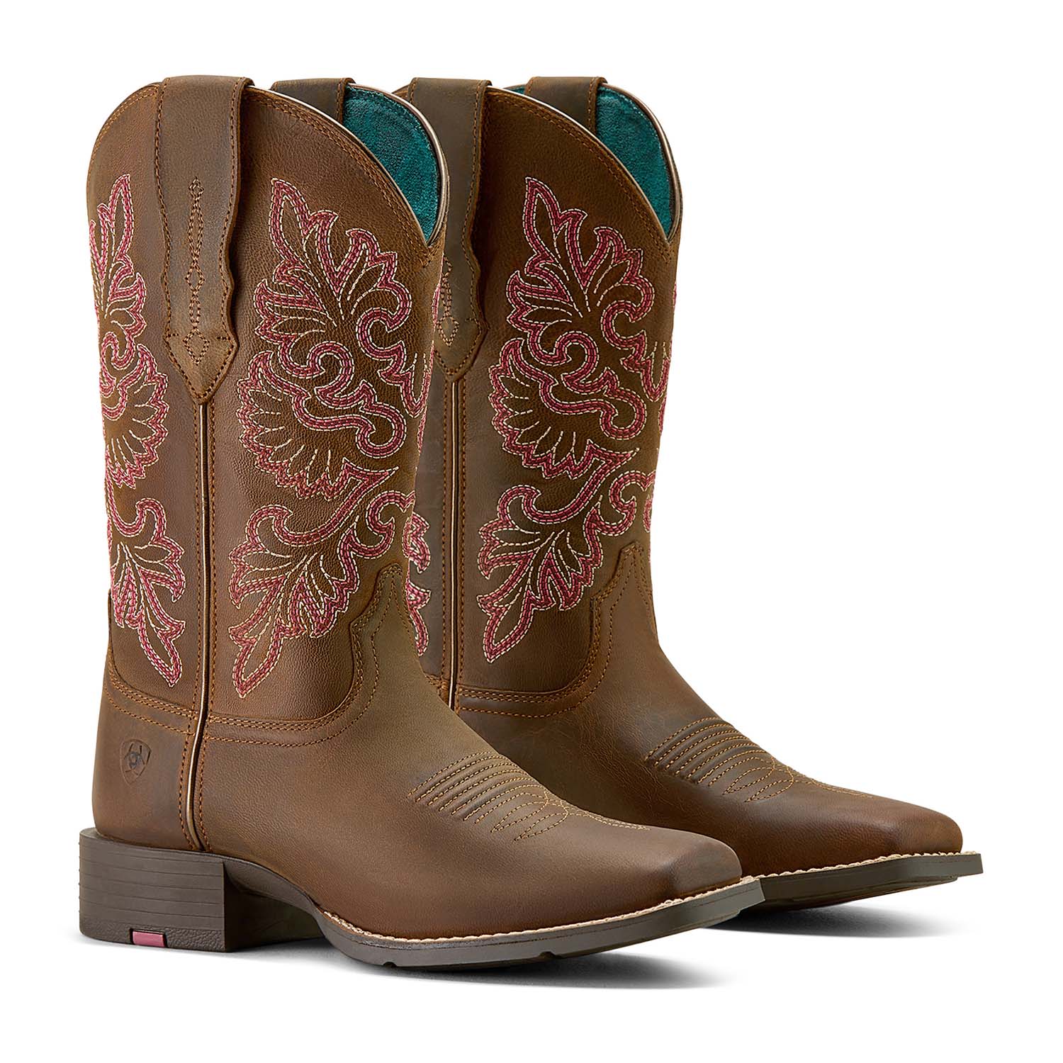Ariat Women's Round Up Wide Square Toe StretchFit Boots - Paranoid Ranch