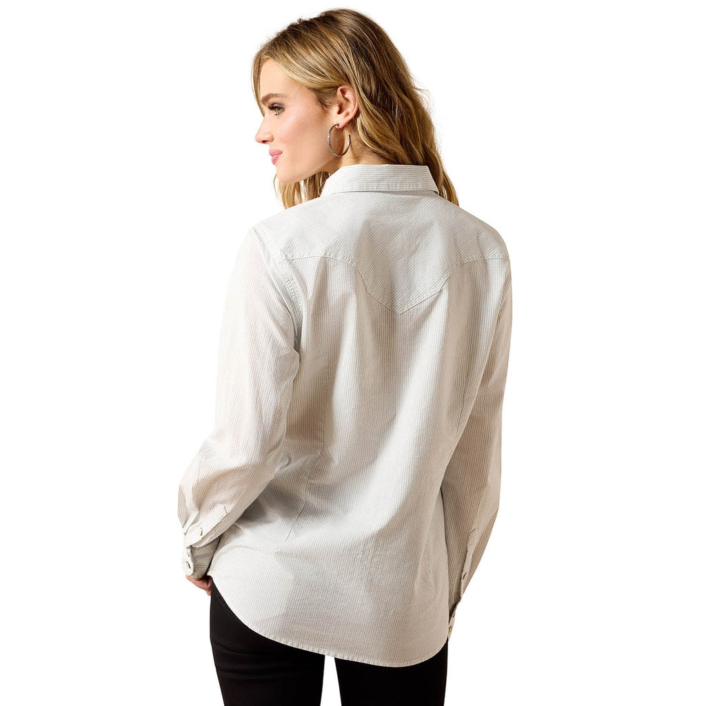 Ariat Women's Stella Western Snap Shirt – Long Sleeve Cowgirl Classic - Paranoid Ranch