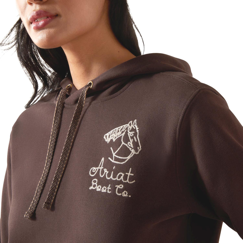 Ariat Womens Stitched Hoodie - Paranoid Ranch