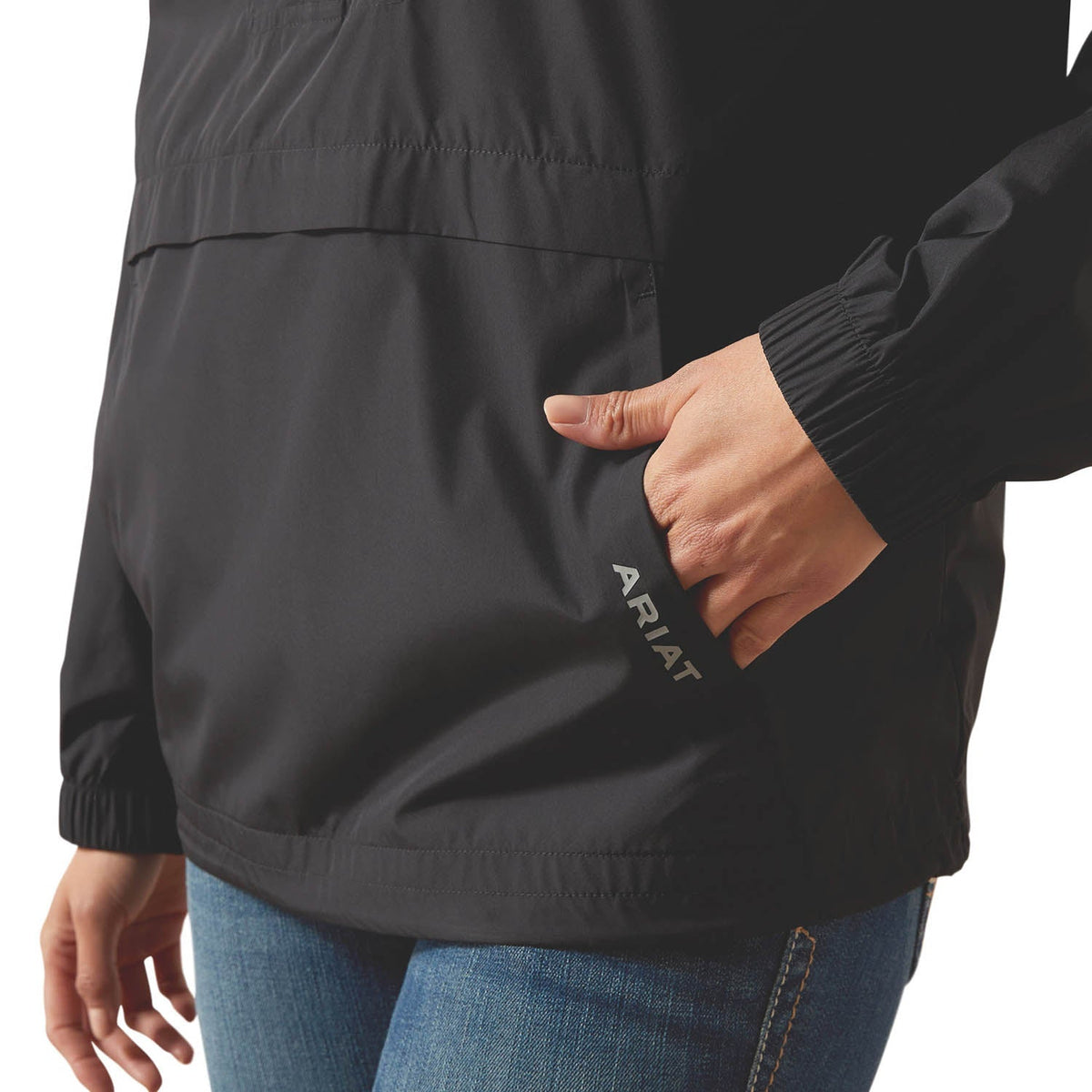 Ariat Women's Whisper Pullover Jacket – Lightweight Water-Repellent Windbreaker - Paranoid Ranch