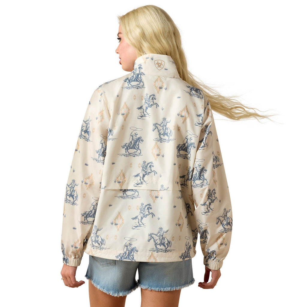Ariat Women's Whisper Pullover Jacket – Lightweight Water-Repellent Windbreaker - Paranoid Ranch