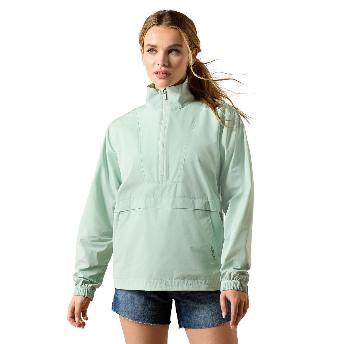 Ariat Women's Whisper Pullover Jacket – Lightweight Water-Repellent Windbreaker - Paranoid Ranch