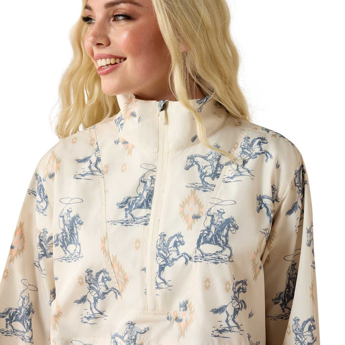 Ariat Women's Whisper Pullover Jacket – Lightweight Water-Repellent Windbreaker - Paranoid Ranch