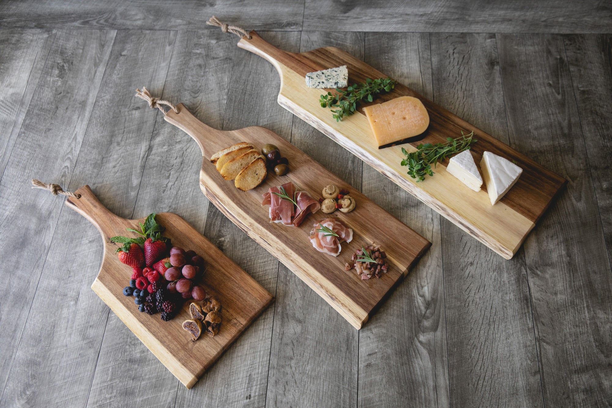 Artisan 30" Acacia Charcuterie Board - Paranoid Ranch