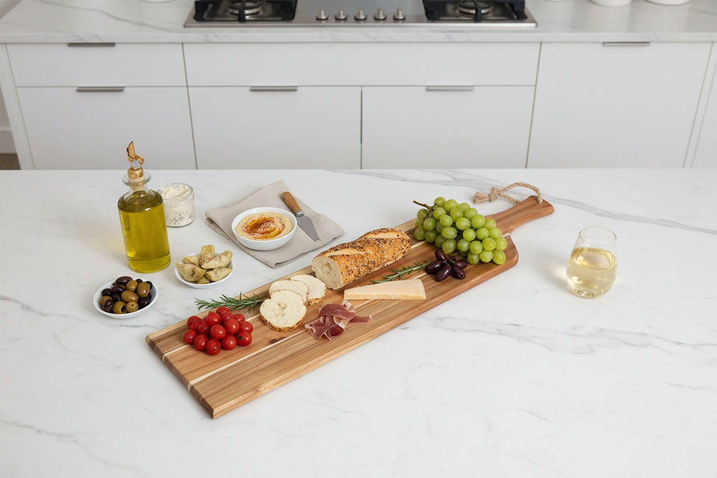 Artisan 30" Acacia Charcuterie Board - Paranoid Ranch