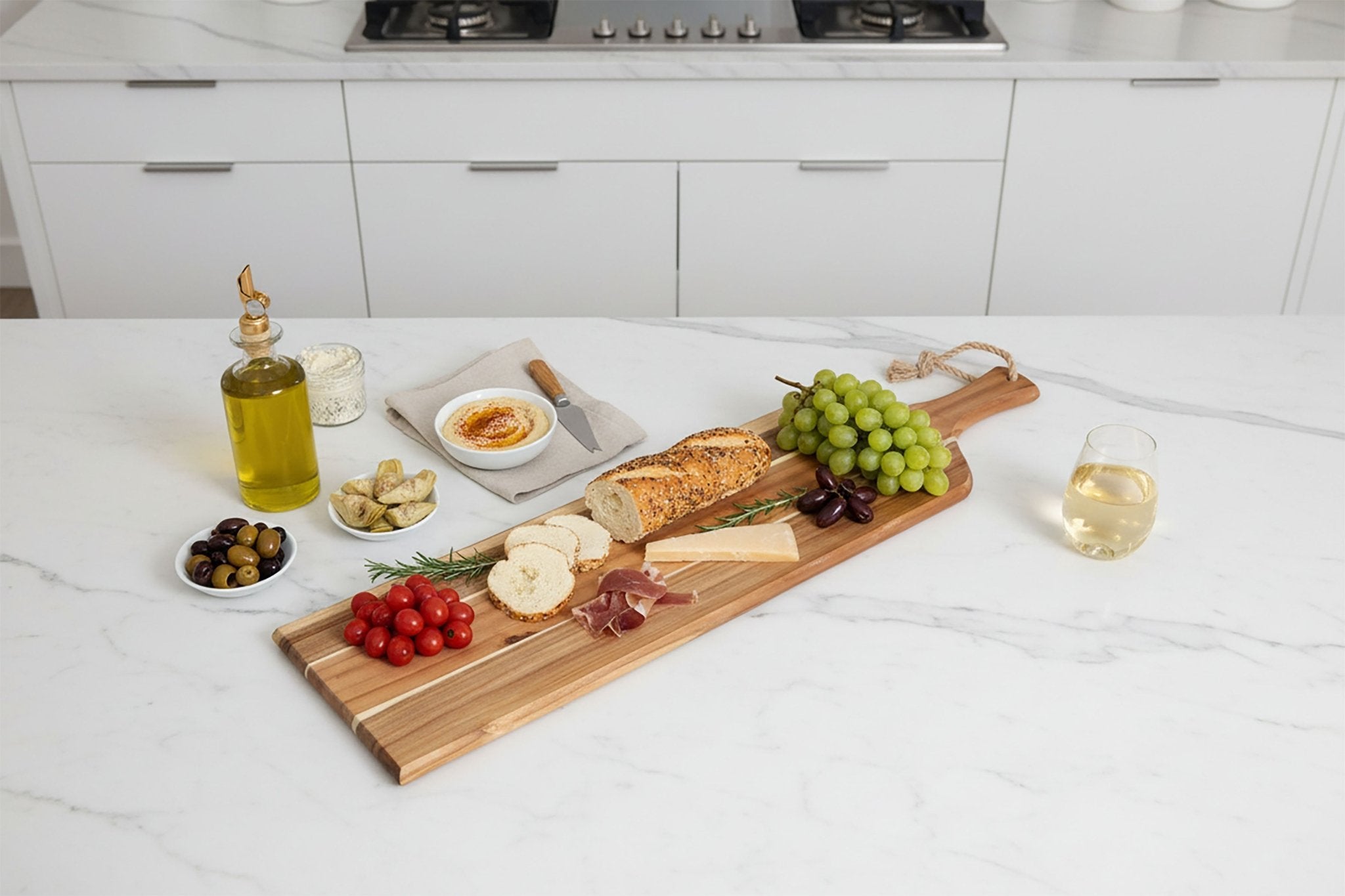 Artisan 30" Acacia Charcuterie Board - Paranoid Ranch