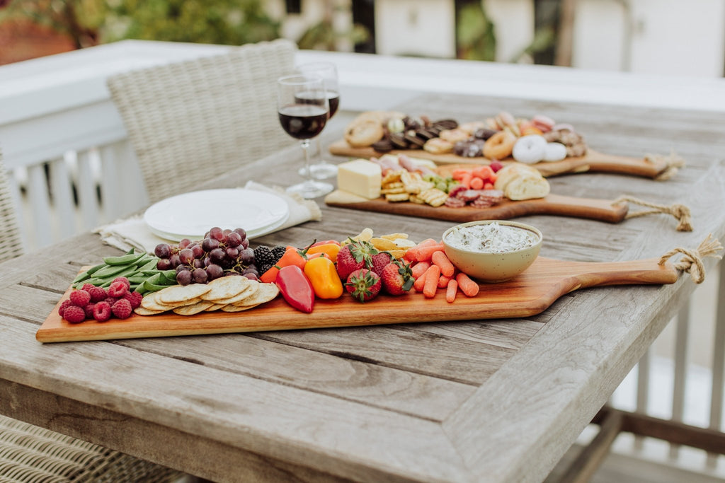 Artisan 30" Acacia Charcuterie Board - Paranoid Ranch