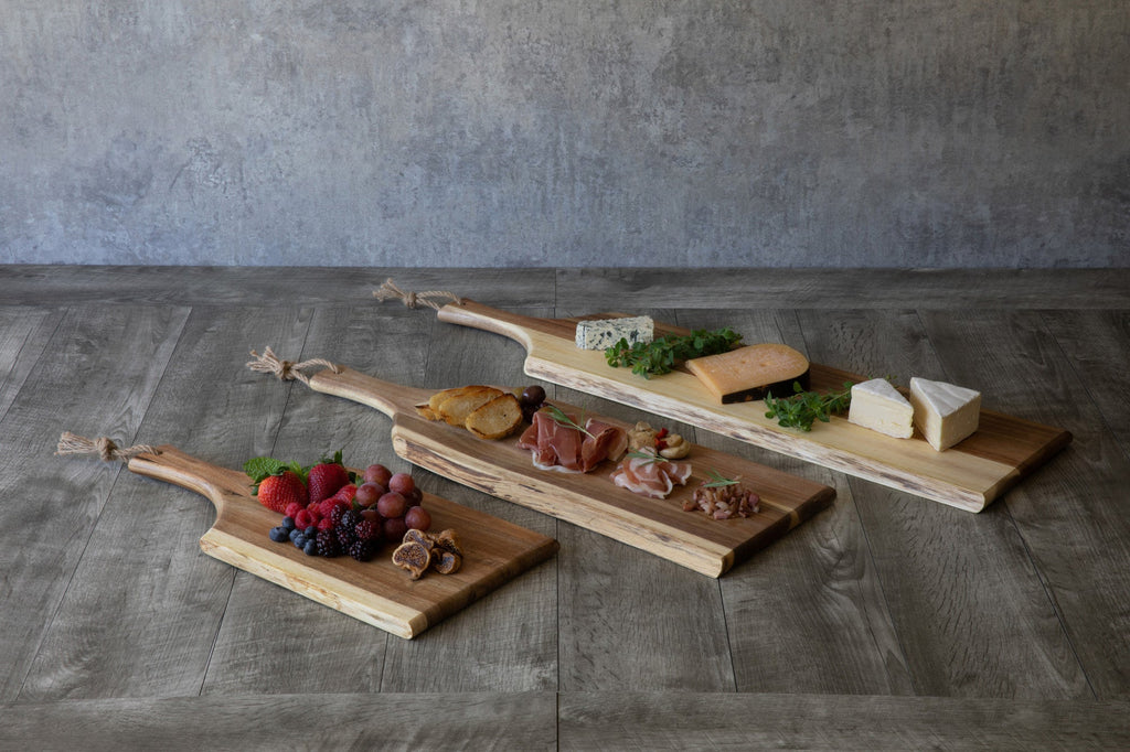 Artisan 30" Acacia Charcuterie Board - Paranoid Ranch
