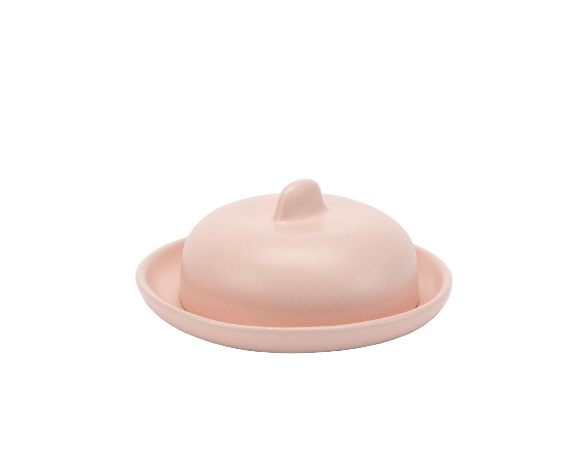Pink Butter Dish - Paranoid Ranch