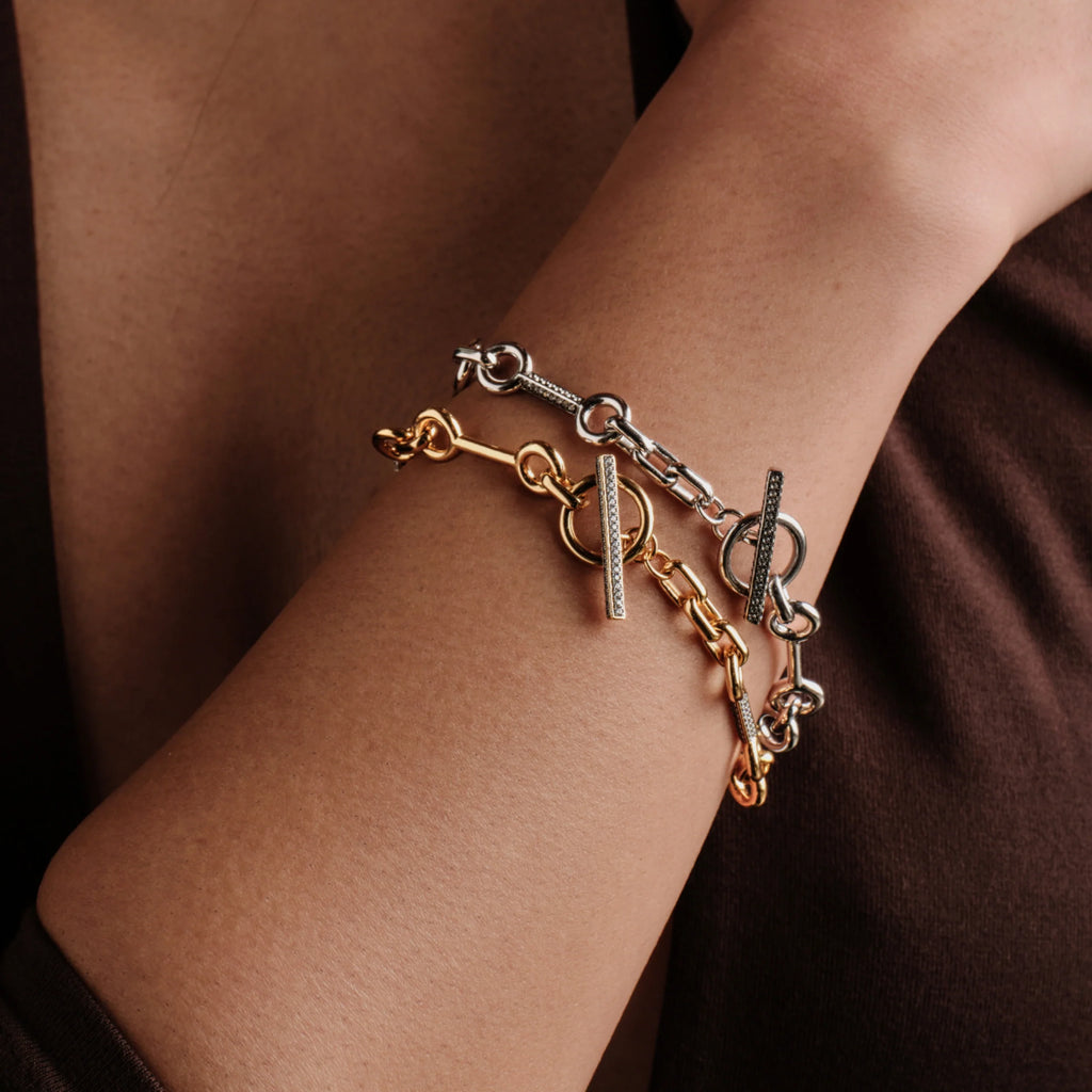 Horsebit Toggle Bracelet