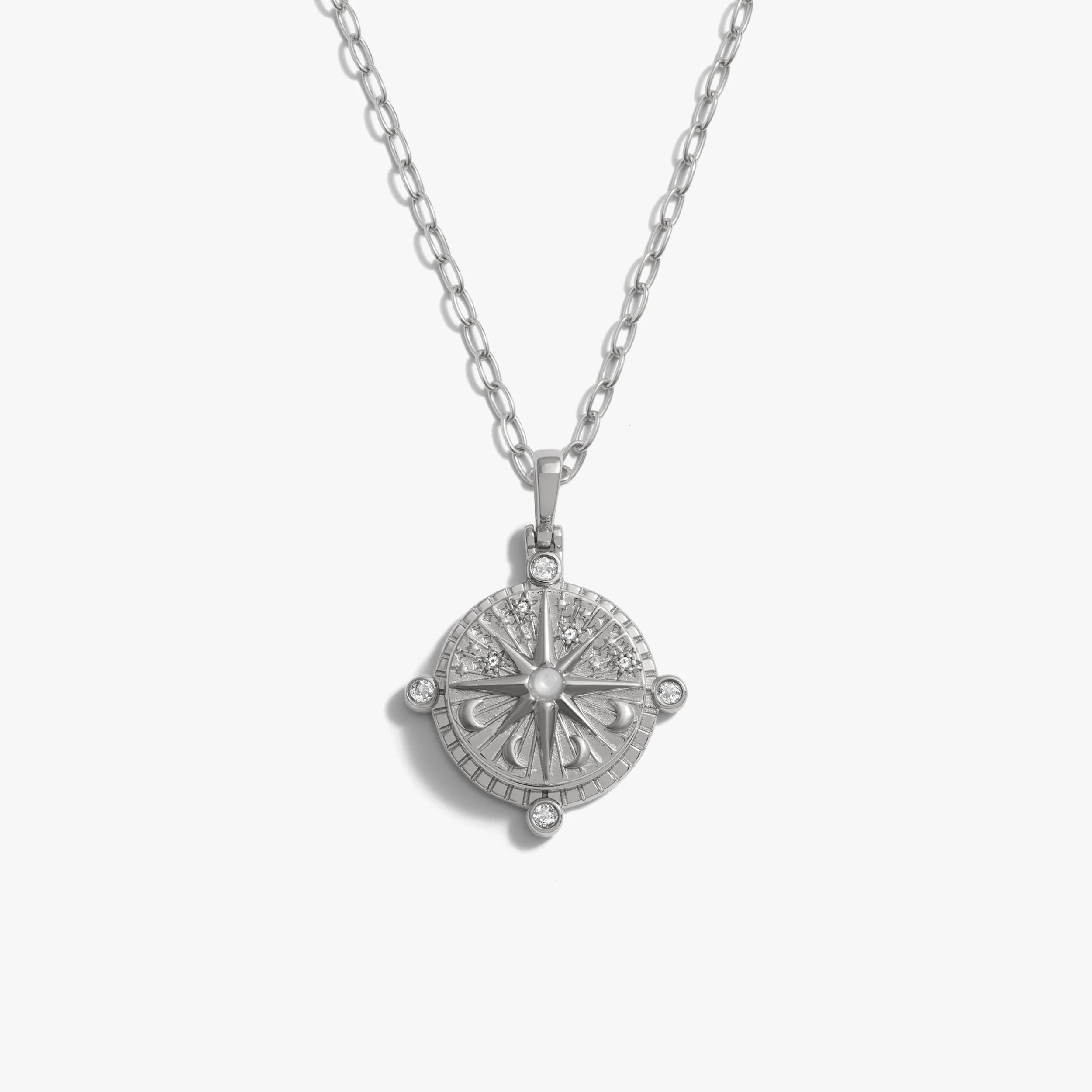 Compass Locket Necklace