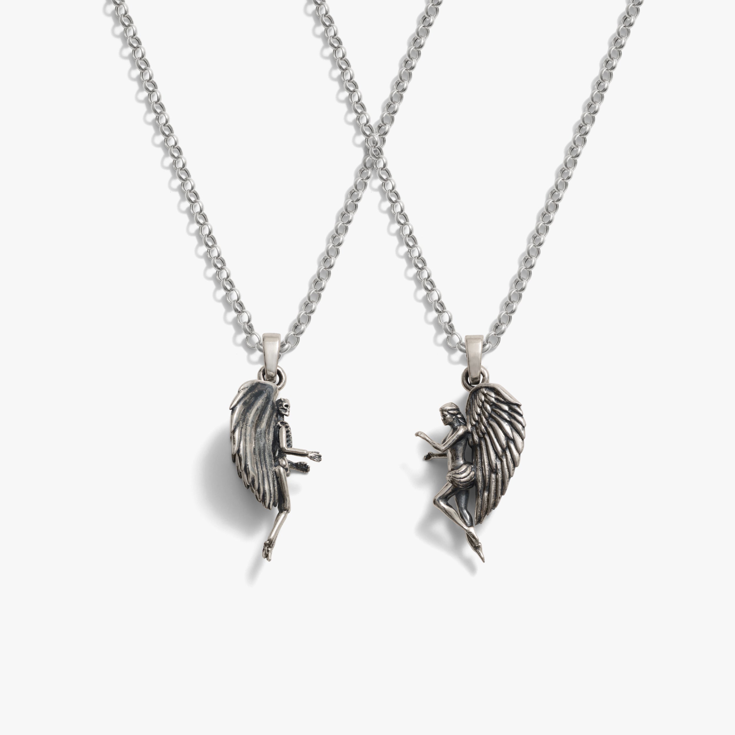 Angel To My Devil Necklace Duo