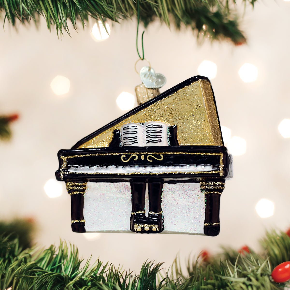 Baby Grand Piano Ornament - Paranoid Ranch