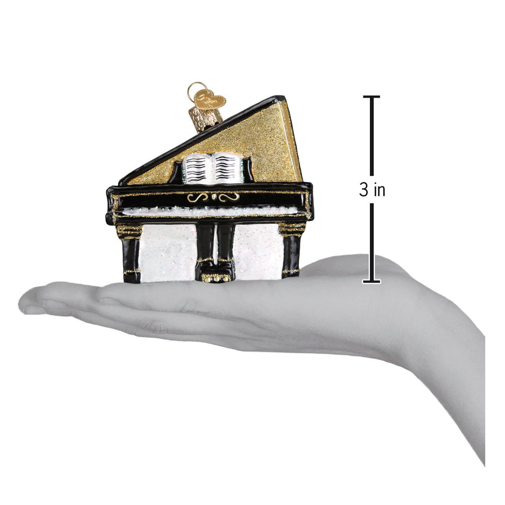 Baby Grand Piano Ornament - Paranoid Ranch