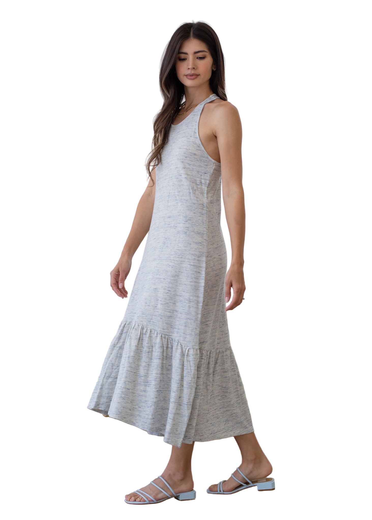 Back Twist Midi Dress - Paranoid Ranch