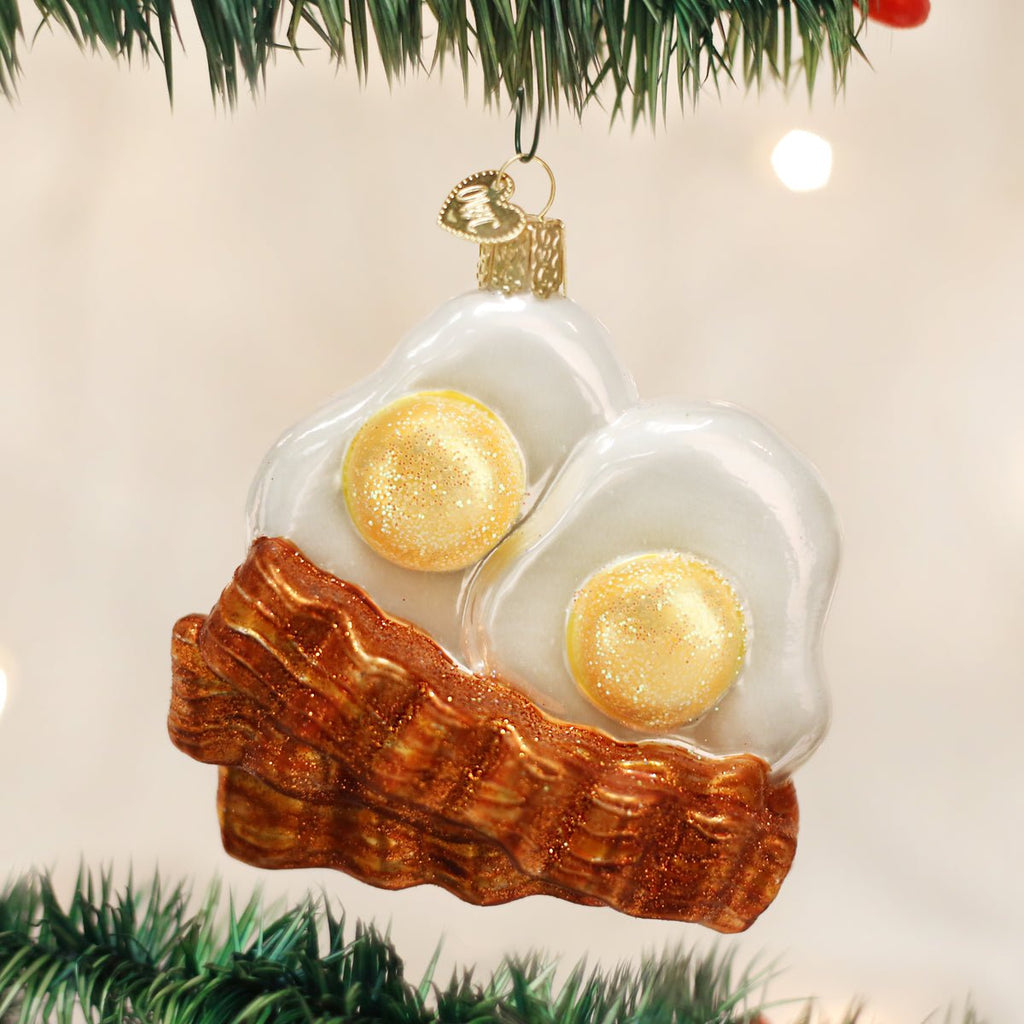 Bacon And Eggs Ornament - Paranoid Ranch