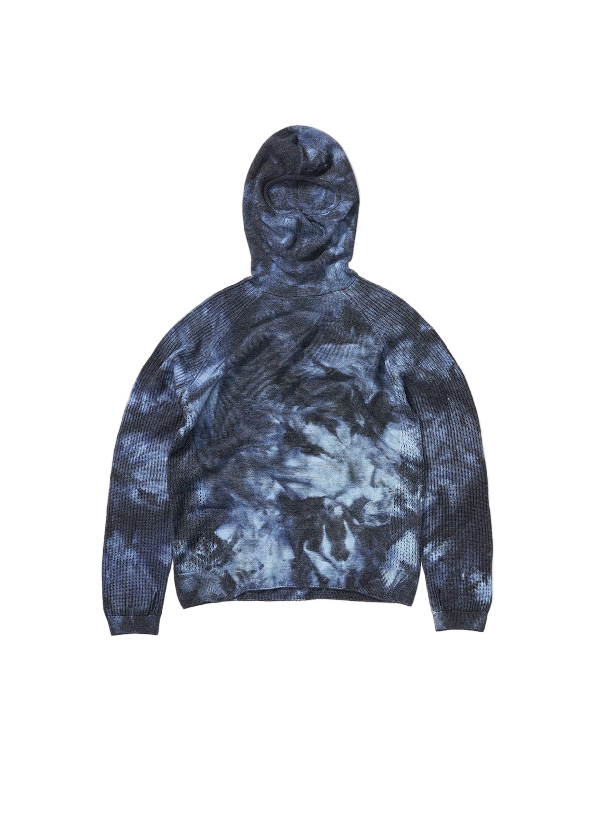 Balaclava Sweater - Navy Wave Dye - Paranoid Ranch