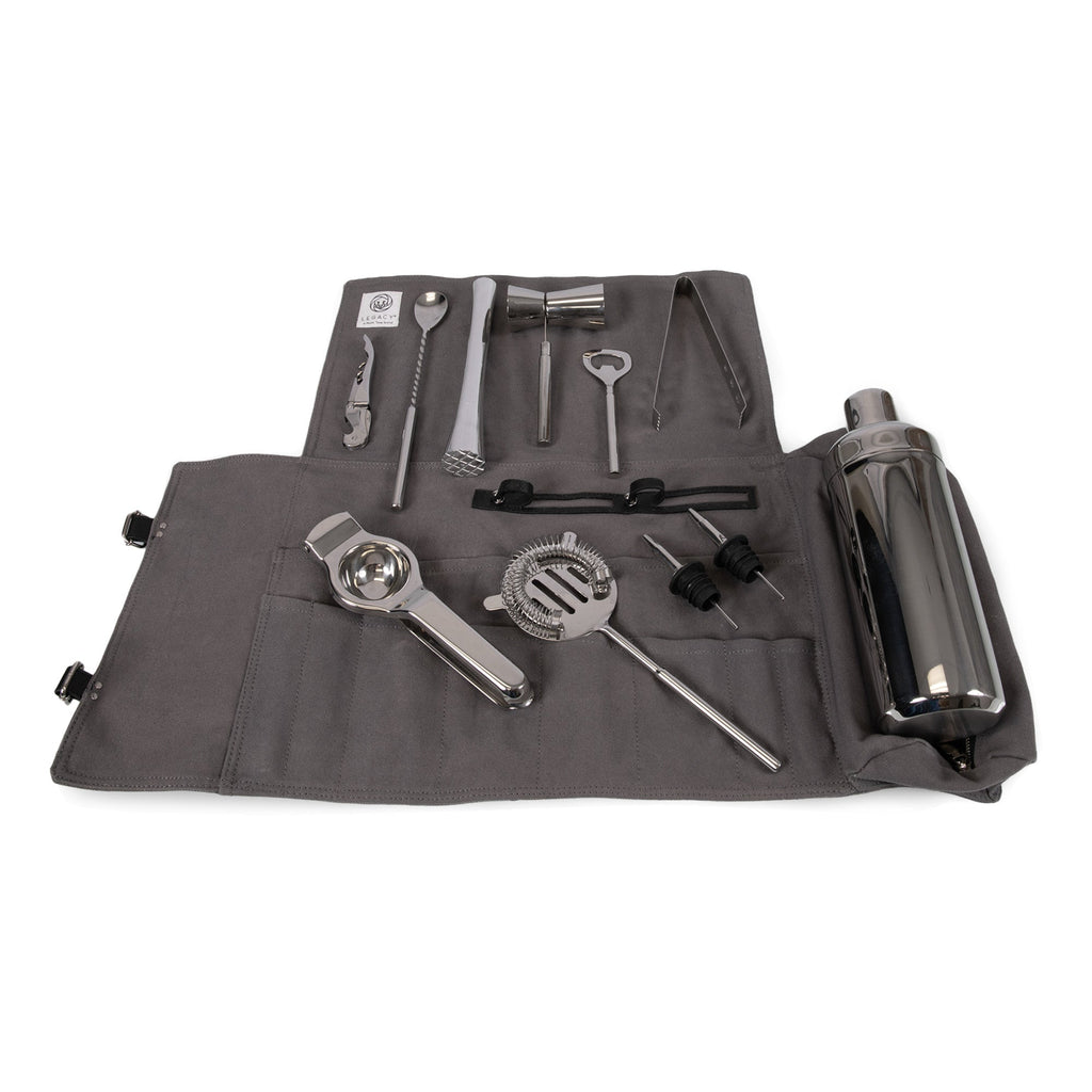 Barkeep Bar Tool Roll Up Kit - Paranoid Ranch