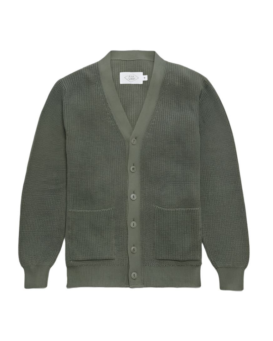 Bay Cardigan - Pine - Paranoid Ranch