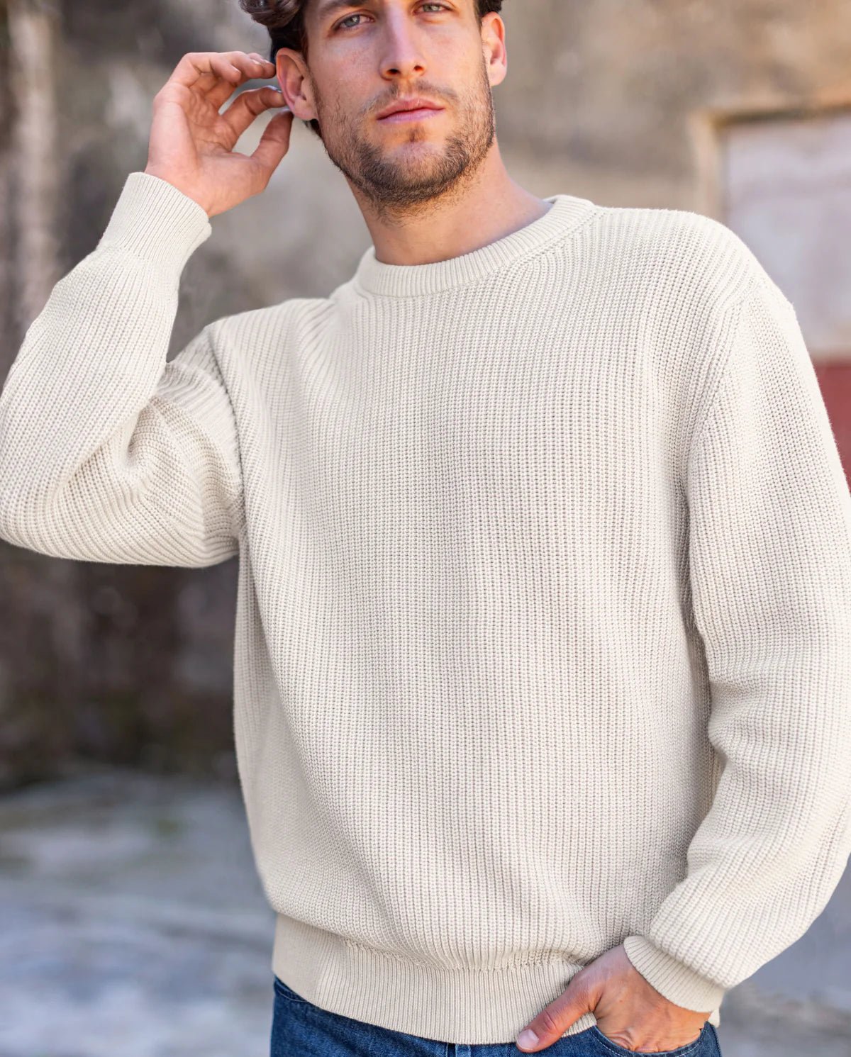 Bay Sweater - Cream - Paranoid Ranch