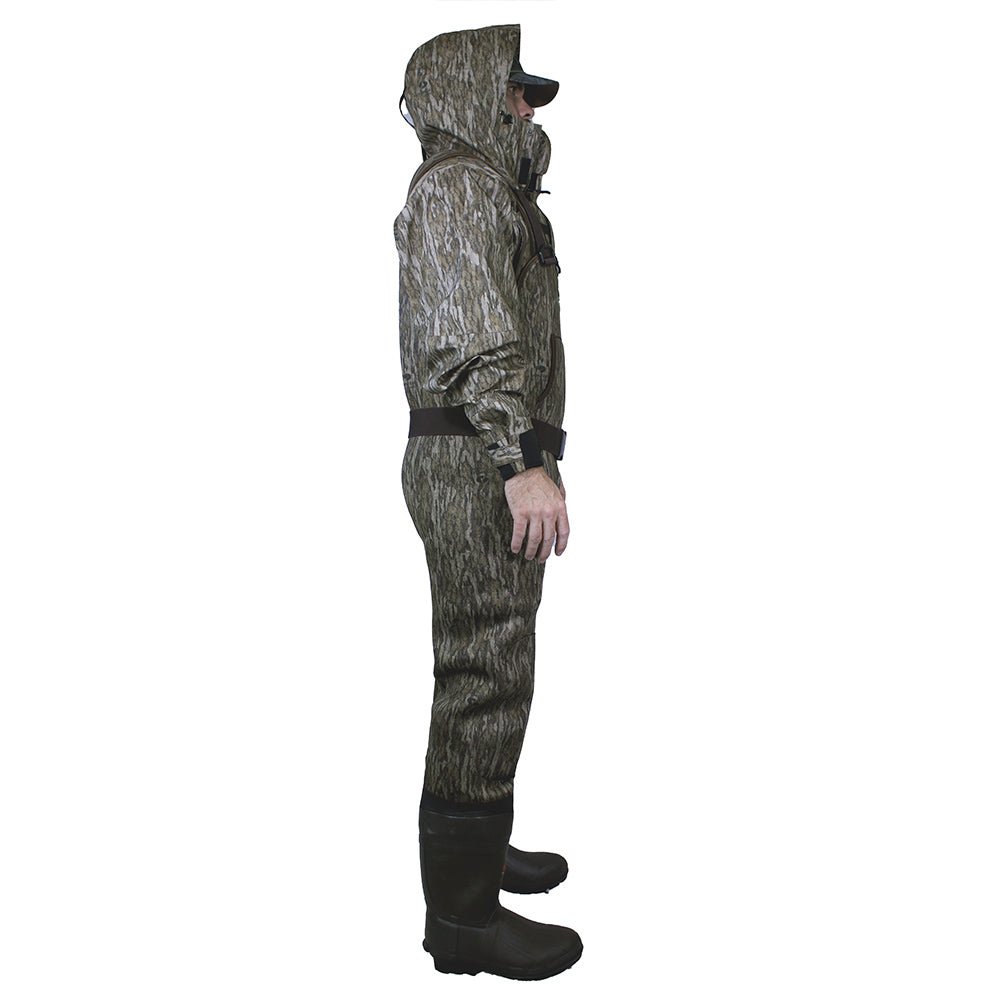 BAYOU 3.5mm Neoprene Camo Chest Wader – 600g Boots - Paranoid Ranch