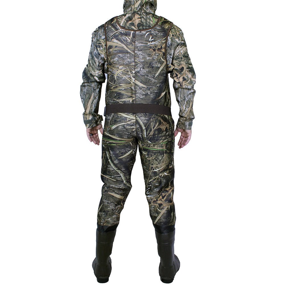 BAYOU 3.5mm Neoprene Camo Chest Wader – 600g Boots - Paranoid Ranch